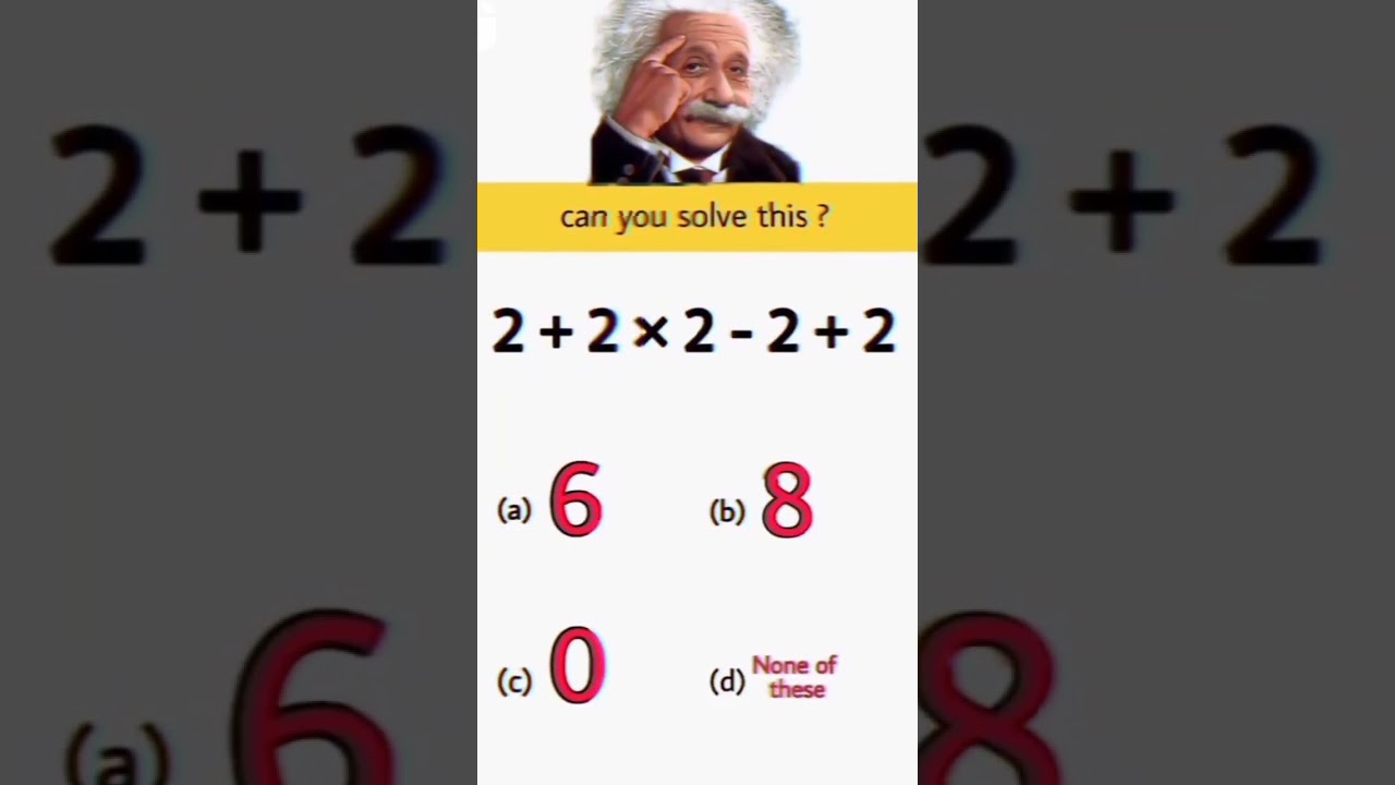 YouTubeでcan you solve this #shorts #quesを視聴 YouTubeでcan you solve this #shorts #quesを視聴
