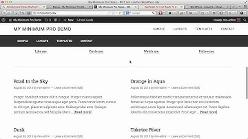 Making Header and Primary Nav fixed in Minimum Pro