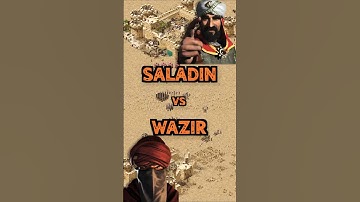 Saladin vs Wazir | Stronghold Crusader: DE #strongholdcrusader #gameplay #rts #fireflystudios