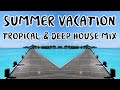 Tropical  deep house mix  summer vacation  edm visualizer 18