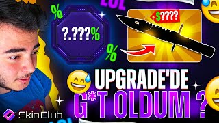 NE YAPSAM TERSİ OLDU UPGRADE&#39;de G*T OLDUM ?! ( Skinclub Promo Code 2024 )