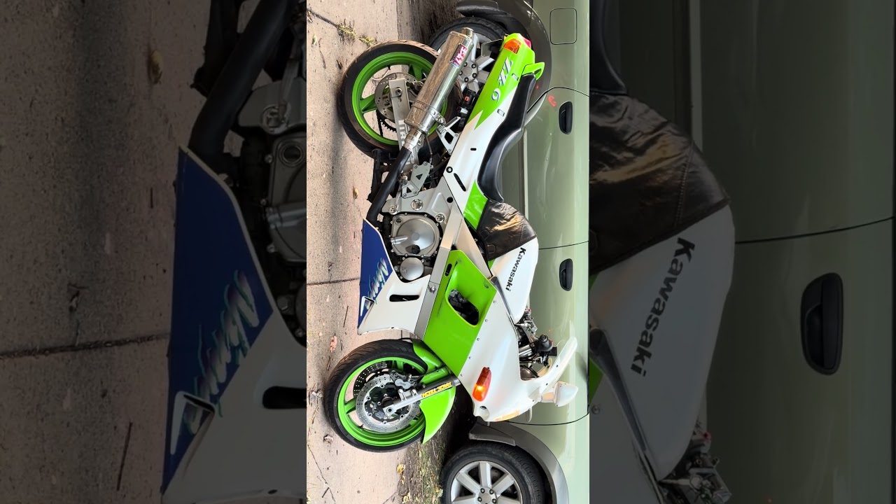 1995 Kawasaki ZX-6E Ninja With Yoshimura TRS - YouTube