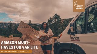 Van Life AMAZON Finds You Didn't Know You Needed + Solo Female Van Life