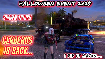 Watch Out☠️Cerberus💥 in GTA V Online Halloween Event 2025 | Spawn Rules 🔥