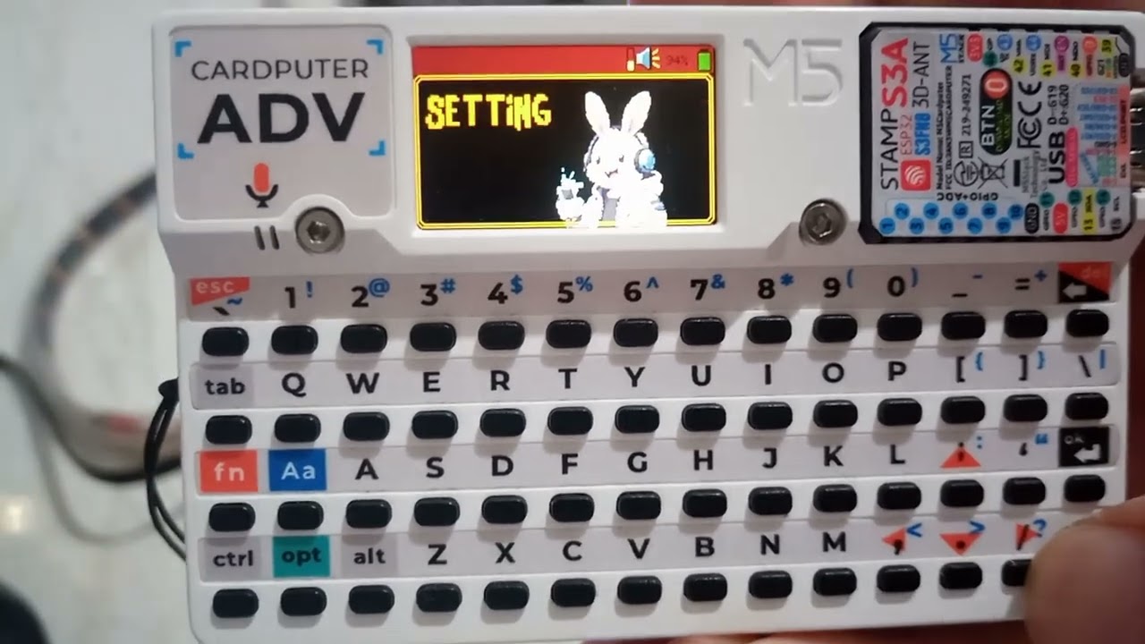 AdvanceOS for cardputer ESP Project Remote Controll example