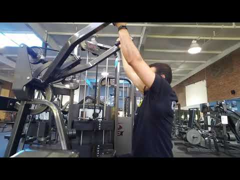 Machine neutral grip pull down