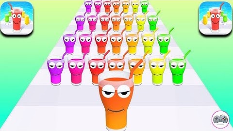 Satisfying Mobile Game 2023 - Juice Run All Levels Gameplay Walkthrough Android,ios Max Level 1