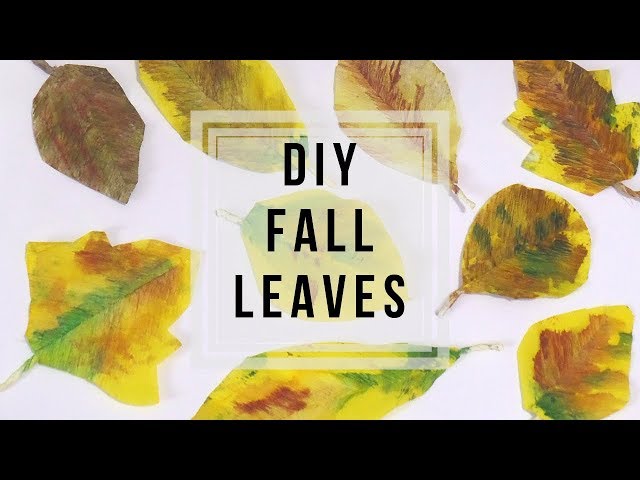 How to Use Paper Leaves in Fall Decor - Bluesky at Home