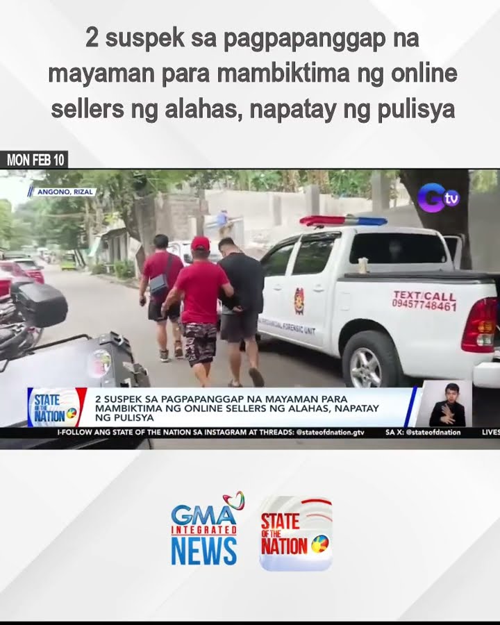 2 suspek sa pagpapanggap na mayaman para mambiktima ng online sellers ng alahas, napatay... | SONA