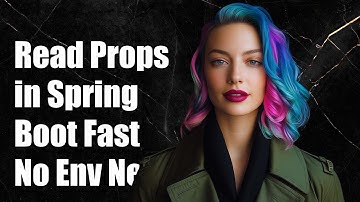 How to Read application.properties File in Spring Boot Without Environment