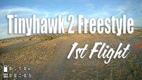 Emax Tinyhawk 2 Freestyle: First Flight