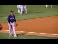 Jose Iglesias throwing and warming up - Boston Red Sox