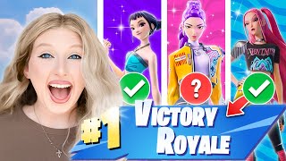 WINNING WITH EVERY KPOP DEMON HUNTERS SKIN! 🏆