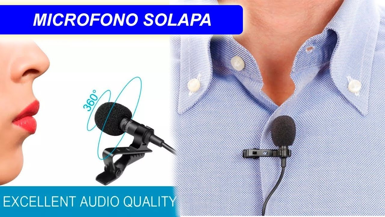 Kit Profesional Microfono Barato Solapa Inalambrico Sonivox Streaming Gamer  - YouTube