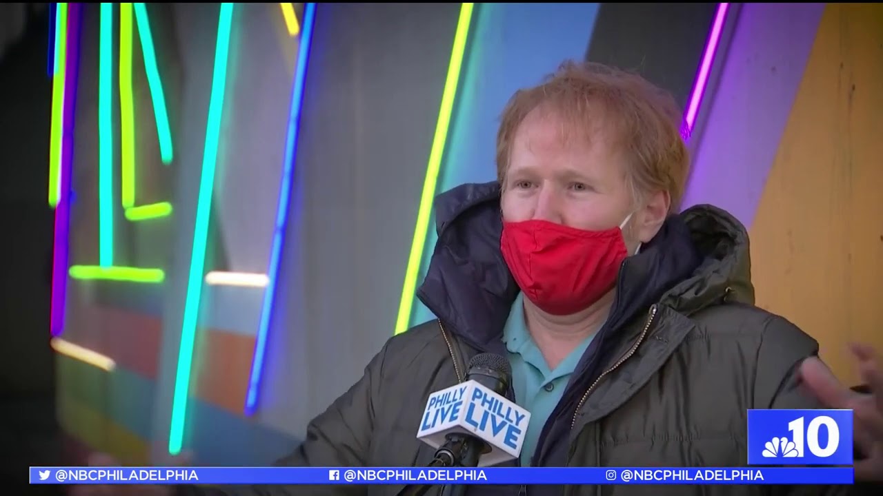 This New Philly Mural Is Electric, Literally | NBC10 Philadelphia