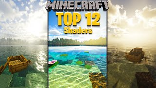 TOP 12 Minecraft Shaders of ALL TIME