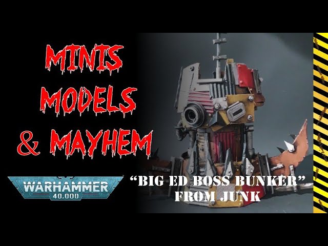 Warhammer 40k : Orks - Gro'bunker D'boss, Figurine Neuve Sous Blister