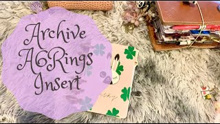 ARCHIVE | Past Months A6Rings Inserts