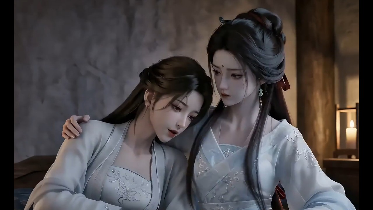 【我的道侣是女子】百合 双女主 GL AI 动画 Part 1【English SUB】