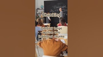 Chunking - Memorization Technique #psychology #facts #study #learning #trendingshorts #youtubeshorts