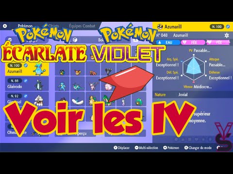 Comment voir les IV dans Pokémon Écarlate/Violet hqdefault