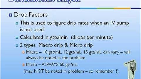 Dimensional Analysis for Beginning Nursing Dosage Calculations