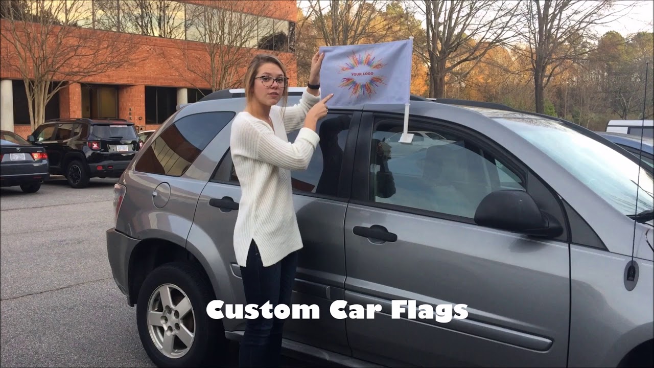 Custom Car Flags YouTube