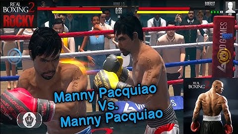 REAL BOXING 2 | MANNY PACQUIAO VS. MANNY PACQUIAO