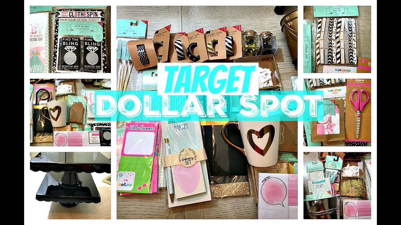 Target Dollar Spot Haul Spring/Summer 2016 YouTube