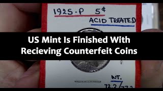 US Mint Is Being Sent Thousands Of Counterfeit Coins!!