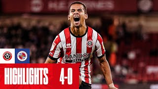 Sheffield United 4-0 Reading | EFL Championship highlights | Ndiaye, McBurnie \& Ahmedhodžić goals!