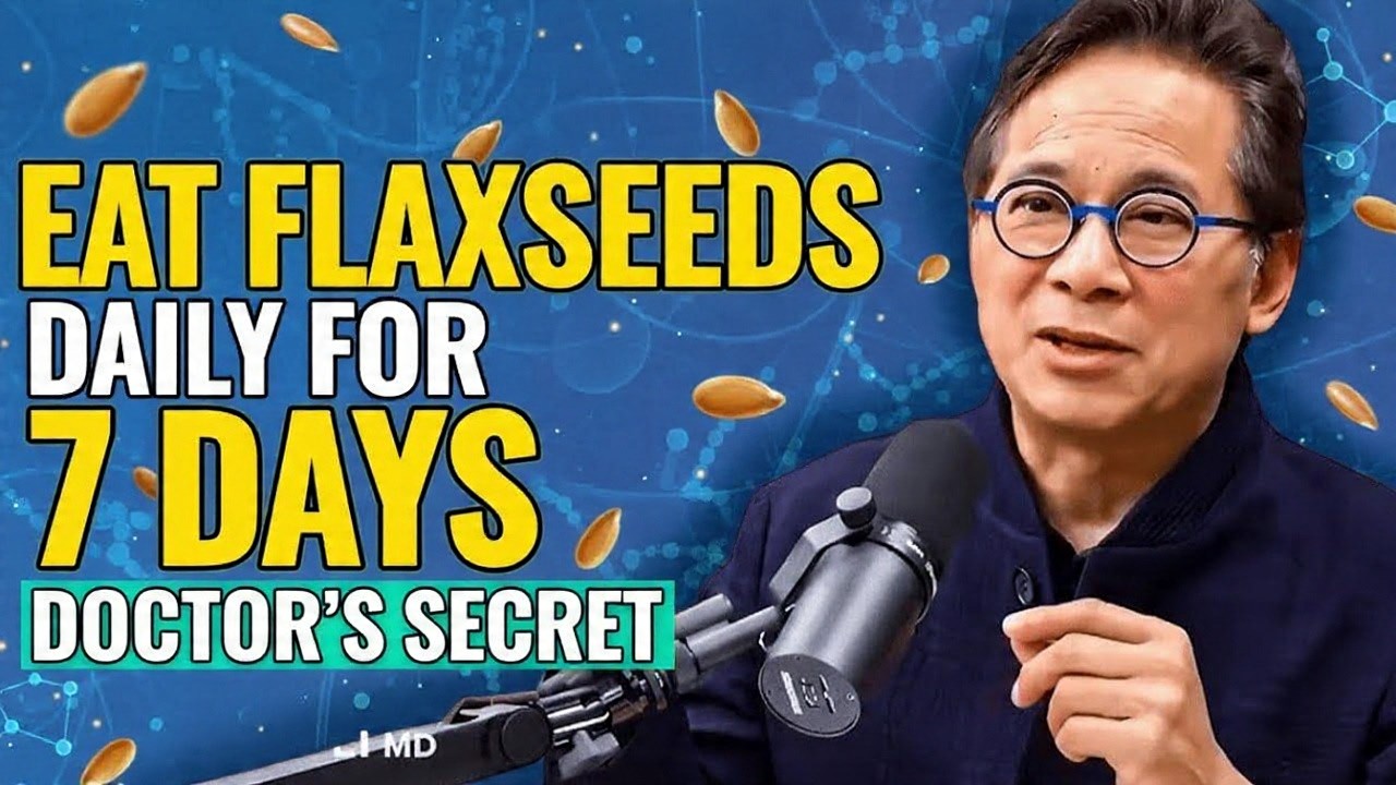 Eat 1 Teaspoon FLAXSEEDS At NIGHT for 7 Days — What Really Happens | Dr. William Li