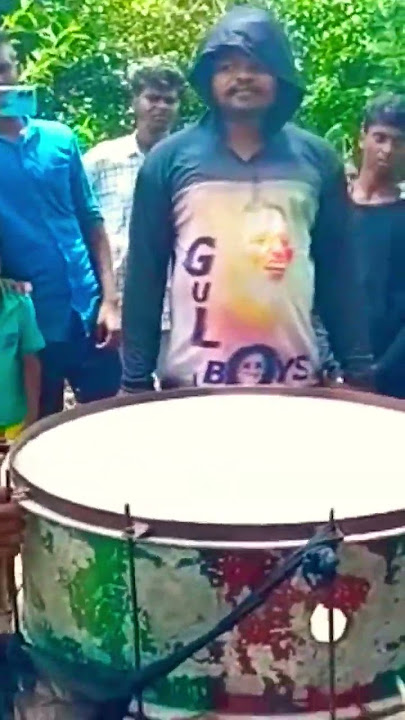 😳🔥Fire 🔥 Adi Gul Boy's Band ☎️: 8124852792 Gummidipoondi Pullingo Thapset Molam 🥁 Drums