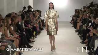 Giambattista Valli 2013 SS Runway Show Paris Fashion Week ELLE TV