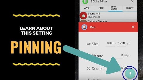 How to use Pinning and Unpinning || Activate and deactivate Screen pinning feature