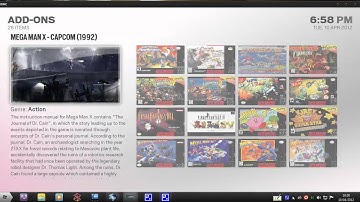 XBMC Alaska Revised Game Menu