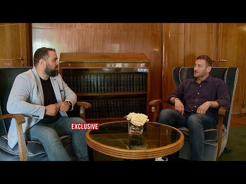 Top Channel/ Exclusive! Totti në Tiranë: Nuk është hera e parë, kam ardhur fshehurazi