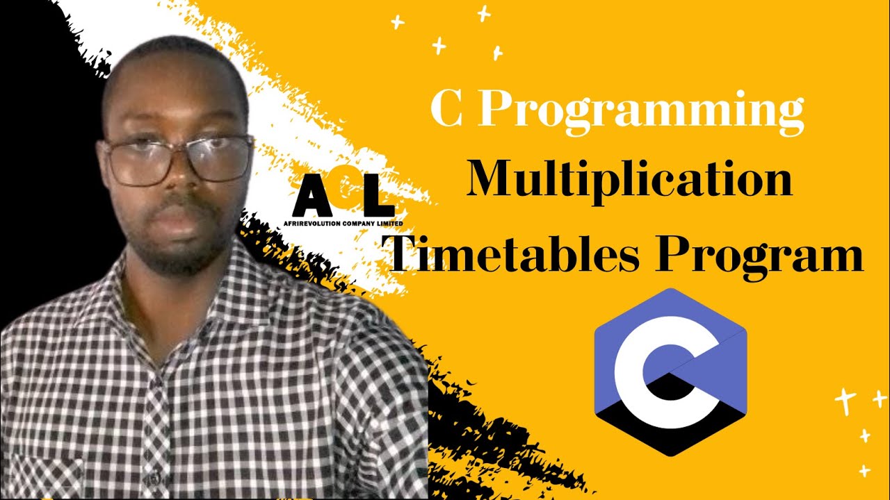 How to write a C program to print multiplication timetables | C ...