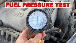 How To Test Fuel Pressure On A 8.0L V10 Dodge Ram