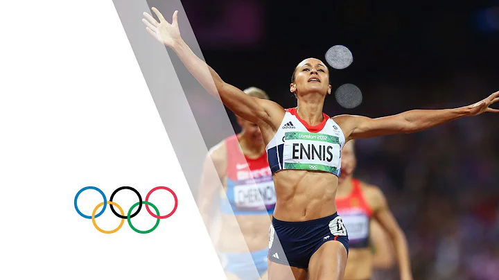 Jessica Ennis Seals Heptathlon Gold - London 2012 ...