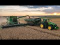 John Deere Harvest | 2x John Deere T670i Hillmaster | John Deere 8R410 & Elmer's Haul Master 1300