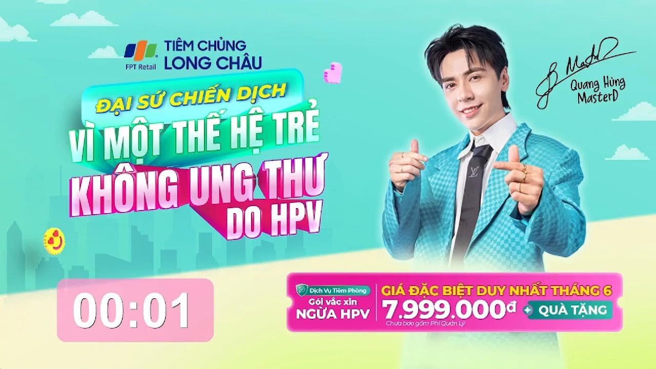 Vì một thế hệ trẻ không ung thư do HPV