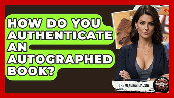 How Do You Authenticate An Autographed Book? - The Memorabilia Zone