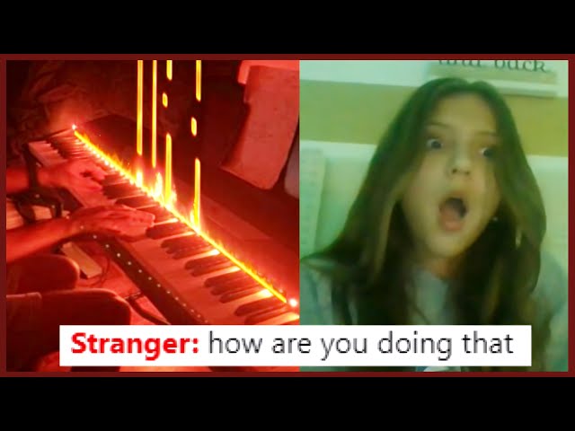 Omegle Piano Reactions