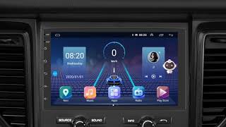 A2420 podofo and carplay with auto displays video