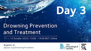 Drowning Prevention Research Online Meeting - Friday, 13 October 2023
