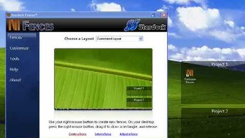 Organize your desktop with Stardock Fences