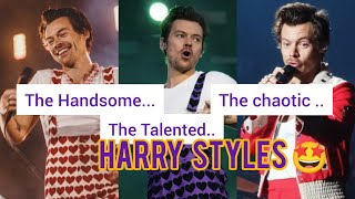 Harrys funniest chaoatic expressions?? harrystyles british hazza hslot harryshouse loveontour