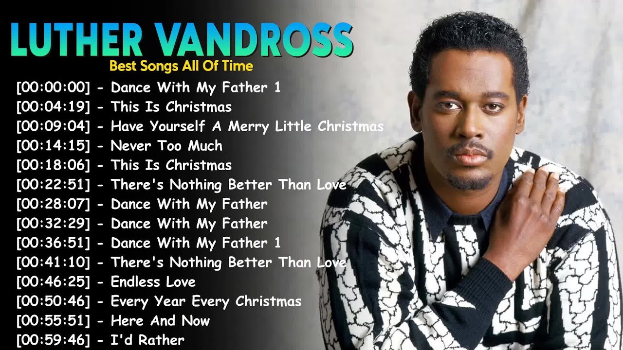 Luther Vandross Soulful Christmas Songs Greatest Hits Full Album Holiday Soul 2025