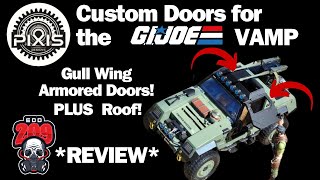 GI JOE CLASSIFIED VAMP VEHICLE CUSTOM DOORS AND ROOF REVIEW from PIXIS Design 1/12 scale